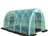 Tunel foliowy Bv4 [8,8 m2] 4,0 x 2,2  x 1,9 m z folią UV4 z zamkiem
